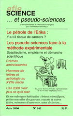 Couverture de la revue Science et Pseudo-sciences n° 242