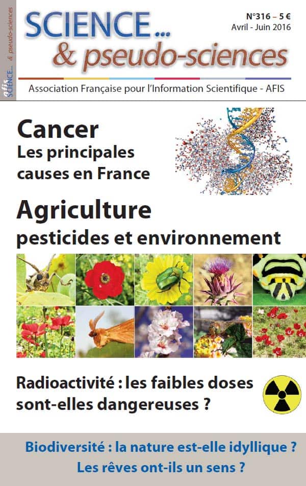 Couverture de la revue Science et Pseudo-sciences n° 316